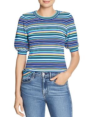 Milly Striped Knit Top