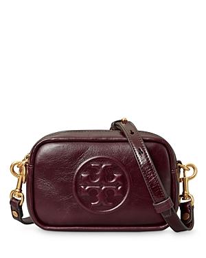 Tory Burch Perry Bombe Mini Glazed Shoulder Bag