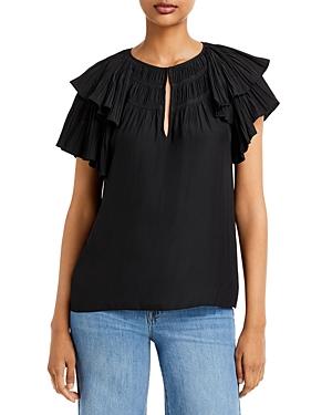 Ramy Brook Lunar Tiered Sleeve Top