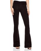 Hudson High Rise Taylor Flare Jeans In Black - 100% Exclusive