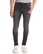 Prps Goods & Co. Stretch Skinny Fit Jeans In Faded Black