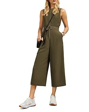 Ted Baker Volenti Zippered Belted Jumpsuit