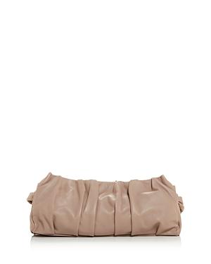 Elleme Vague Pleated Leather Convertible Shoulder Bag