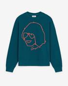 Kenzo Piped Graphic Sweatshirt