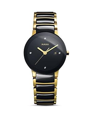 Rado Centrix Quartz Watch With Diamonds, 28mm