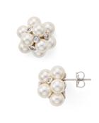 Nadri Soleil Cluster Stud Earrings