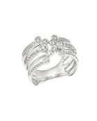 Bloomingdale's Diamond Open Ring In 14k White Gold, 0.60 Ct. T.w. - 100% Exclusive