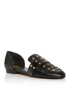 Vince Camuto Women's Wenerly Studded D'orsay Flats