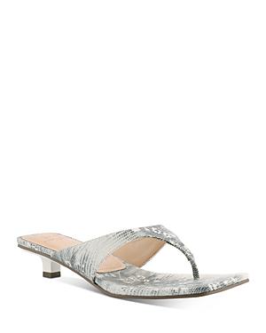 Marc Fisher Ltd. Women's Faren Square Toe Thong Sandals