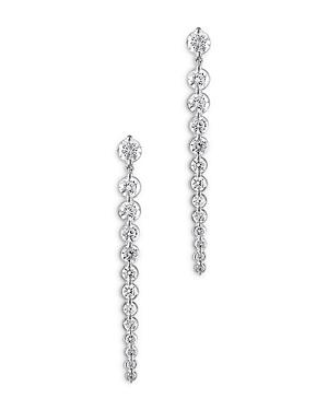 Bloomingdale's Diamond Line Earrings In 14k White Gold, 1.50 Ct. T.w. - 100% Exclusive