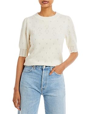 C By Bloomingdale's Cashmere Elbow Sleeve Cashmere Sweater - 100% Exclusive