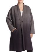 Eileen Fisher Plus Ombre Merino Wool Kimono Coat