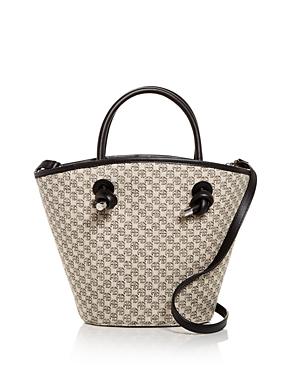 Anine Bing Taylin Linen Mini Tote