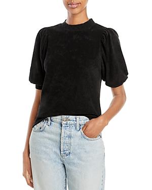 Goldie Fine Terry Puff Sleeve Tee