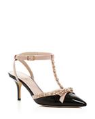 Kate Spade New York Julianna Patent T-strap Pointed Pumps