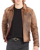 Polo Ralph Lauren Leather Zip Jacket