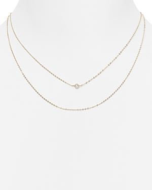 Dogeared Romantic Dual Layer Necklace, 18