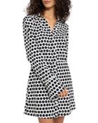 Sanctuary Polka Dot Modern Shirt Dress