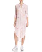 Free People Happiest Morning Button-down Tunic