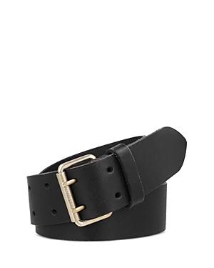 Allsaints Women's Stud Double Prong Belt