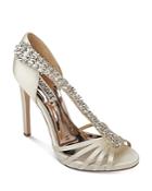 Badgley Mischka Women's Emma Crystal-embellished High-heel Sandals