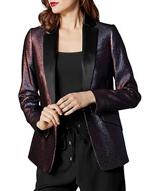 Karen Millen Metallic Tailored Blazer