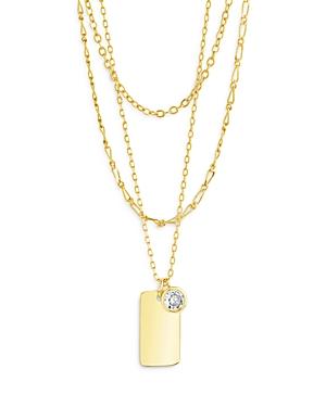 Sterling Forever Brielle Layered Necklace, 22