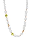 Aqua Smile Simulated Pearl Necklace, 17 - 100% Exclusive