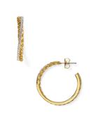 Nadri Honey Hoop Earrings