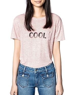 Zadig & Voltaire Linen Love Tee