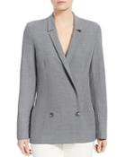 Halston Heritage Double-breasted Suiting Blazer