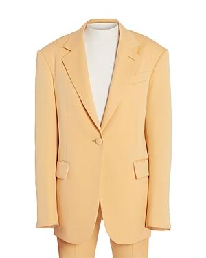 Lanvin Boxy Wool Suit Jacket