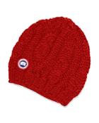 Canada Goose Cable-knit Beanie Hat