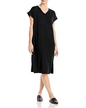 Eileen Fisher V Neck Shift Dress