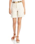 Tory Burch Belted Safari Shorts