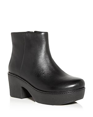 Fitflop Women's Pilar Platform Block Heel Booties
