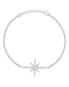 Bloomingdale's Diamond Starburst Bracelet In 14k White Gold, 0.15 Ct. T.w. - 100% Exclusive
