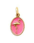 Gigi Clozeau 18k Yellow Gold Voyage Flamingo Pendant