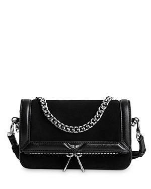Zadig & Voltaire Rock Nano Novel Foldover Chain Strap Bag