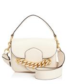 Tory Burch Jessie Chain-embellished Leather Satchel