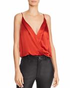 Michelle Mason Cami Wrap Bodysuit