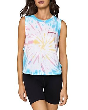 Spiritual Gangster Balance Tie Dye Tank