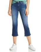 Hudson Stella Crop Straight Jeans In Bondi