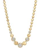 Marco Bicego 18k White & Yellow Gold Diamond Pave Jaipur Collar Necklace, 16 - 100% Exclusive