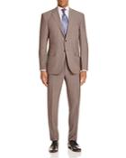Canali Micro Stripe Classic Fit Travel Suit
