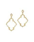 Armenta 18k Yellow Gold Sueno Dulcinea Diamond Cravelli Earrings
