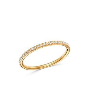Bloomingdale's Diamond Stacking Band In 14k Yellow Gold, 0.20 Ct. T.w. - 100% Exclusive