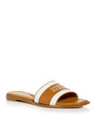 Alexander Mcqueen Women's Logo Slide Sandals