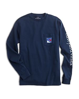 Vineyard Vines New York Rangers Long Sleeve Pocket Tee - 100% Exclusive