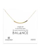 Dogeared Balance Tube Necklace, 16